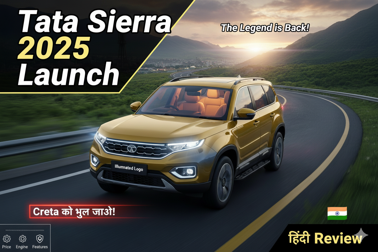 Tata Sierra 2025 features